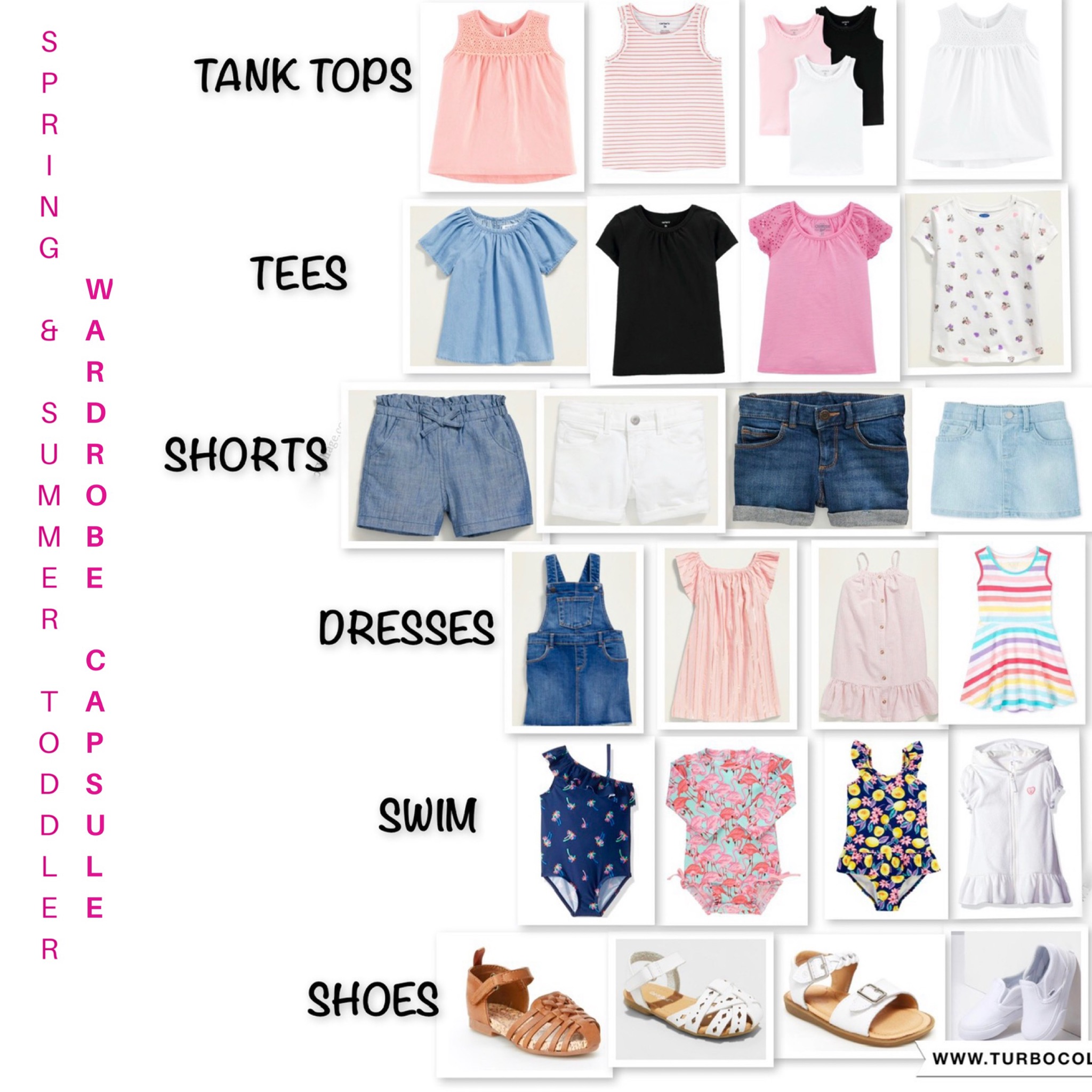 TODDLER GIRL SPRING AND SUMMER WARDROBE CAPSULE! - Al and Lo
