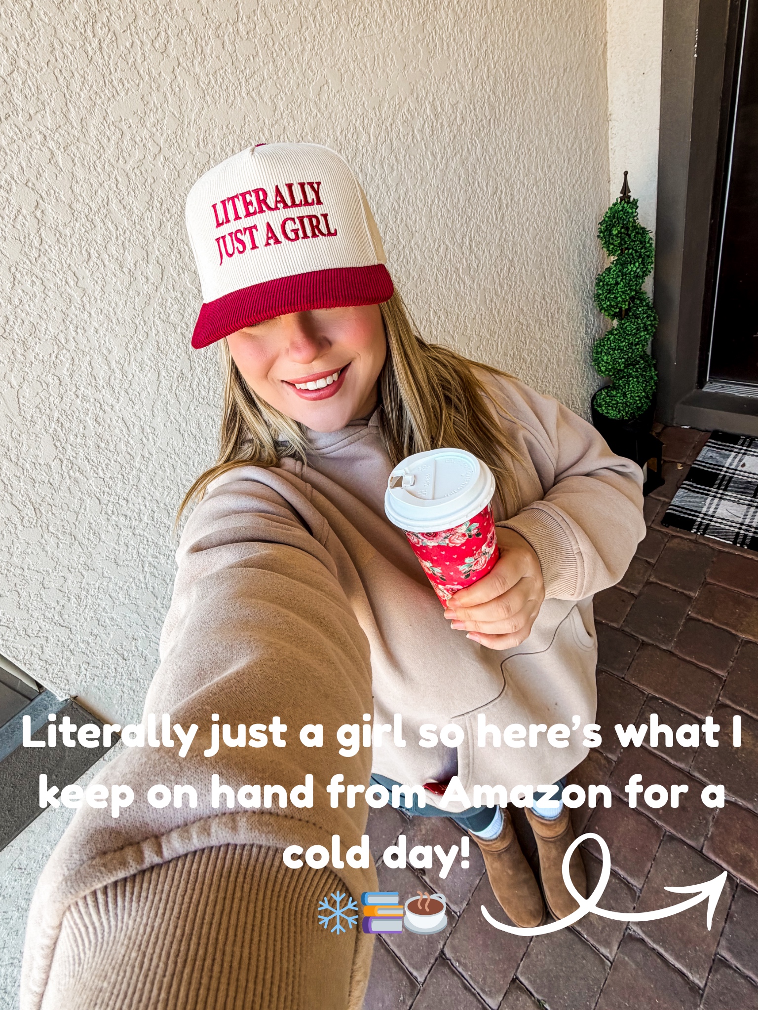 Literally just a girl so here’s what I keep on hand from Amazon for a cold day! - 1